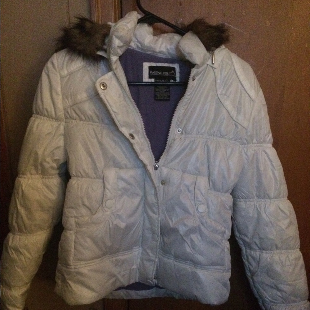 Girls Med Minus zero jacket in perfect condition.