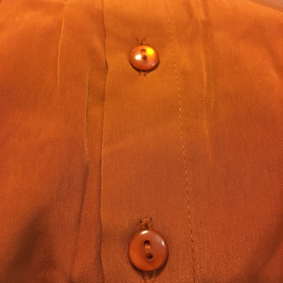 πHPππRust Button Down Collar Crop Top - Picture 7 of 7