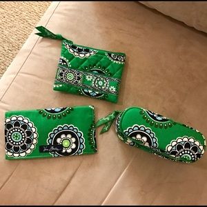 Vera Bradley Cupcakes Green Bundle