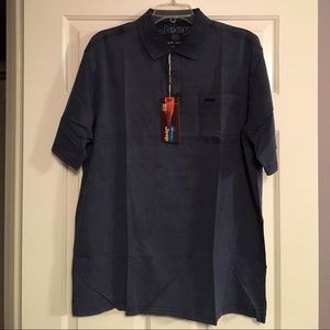 🌸SALE🌸 Men's denim blue short sleeve polo shirt