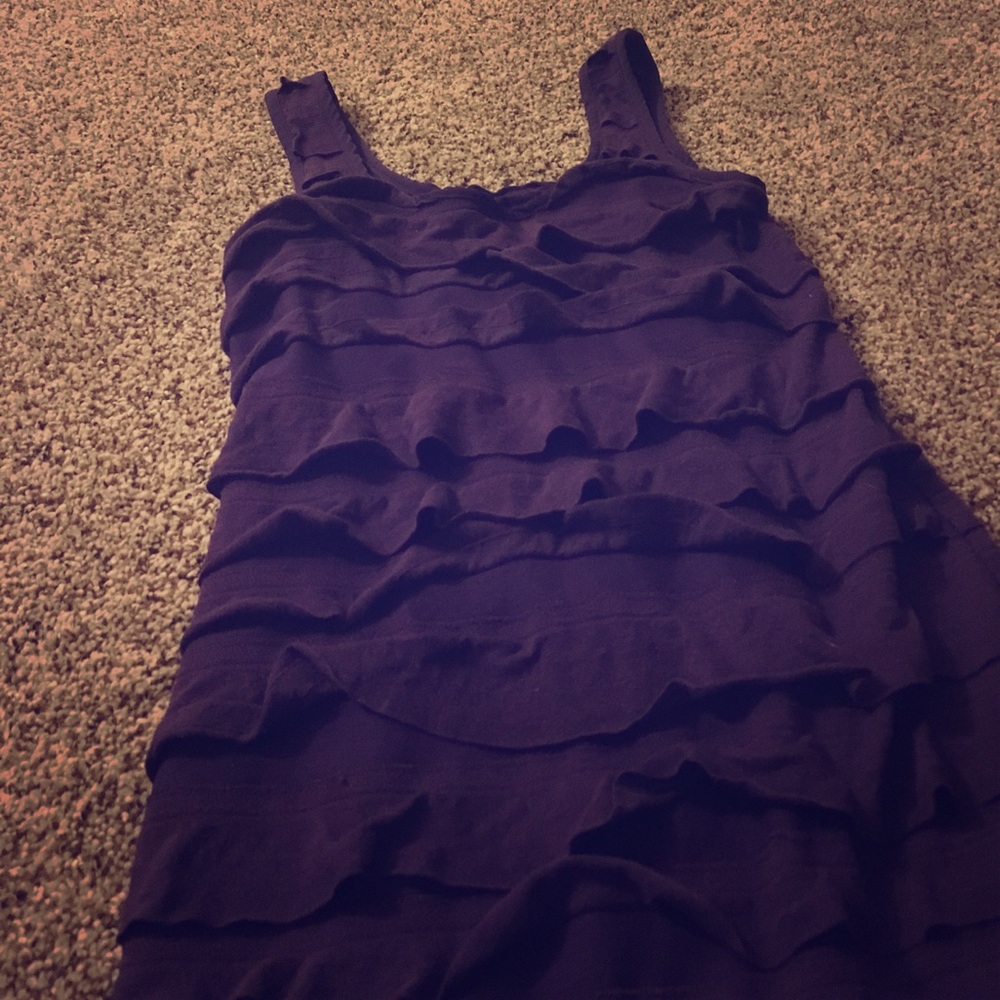 Purple Mini Dress