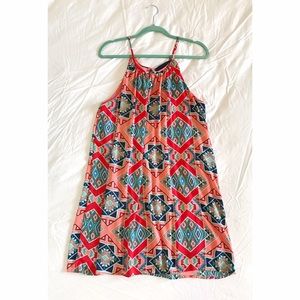 Francesca's Collections Dresses - Bright Tribal Print Dress Francesca's Collections Dresses - Bright Tribal Print Dress