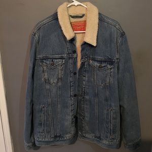 Levi's denim jacket with Sherpa