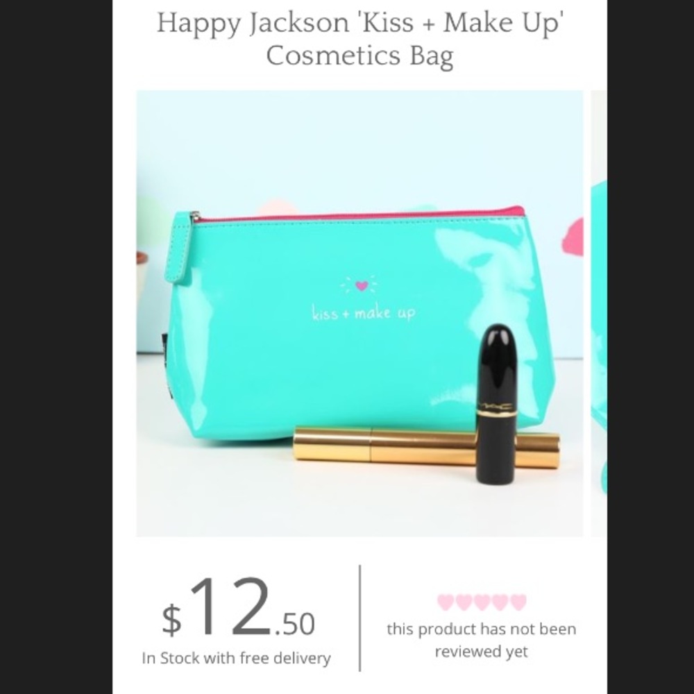 Make Up Case - kiss + makeup 💋💄
