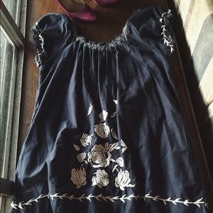 Navy Blue Dress by CUTE OPTIONS