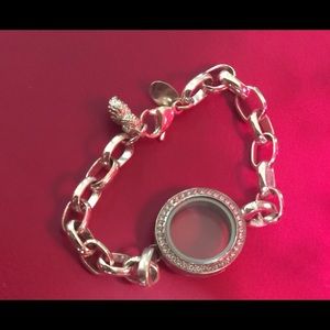 Medium Origami Owl bracelet