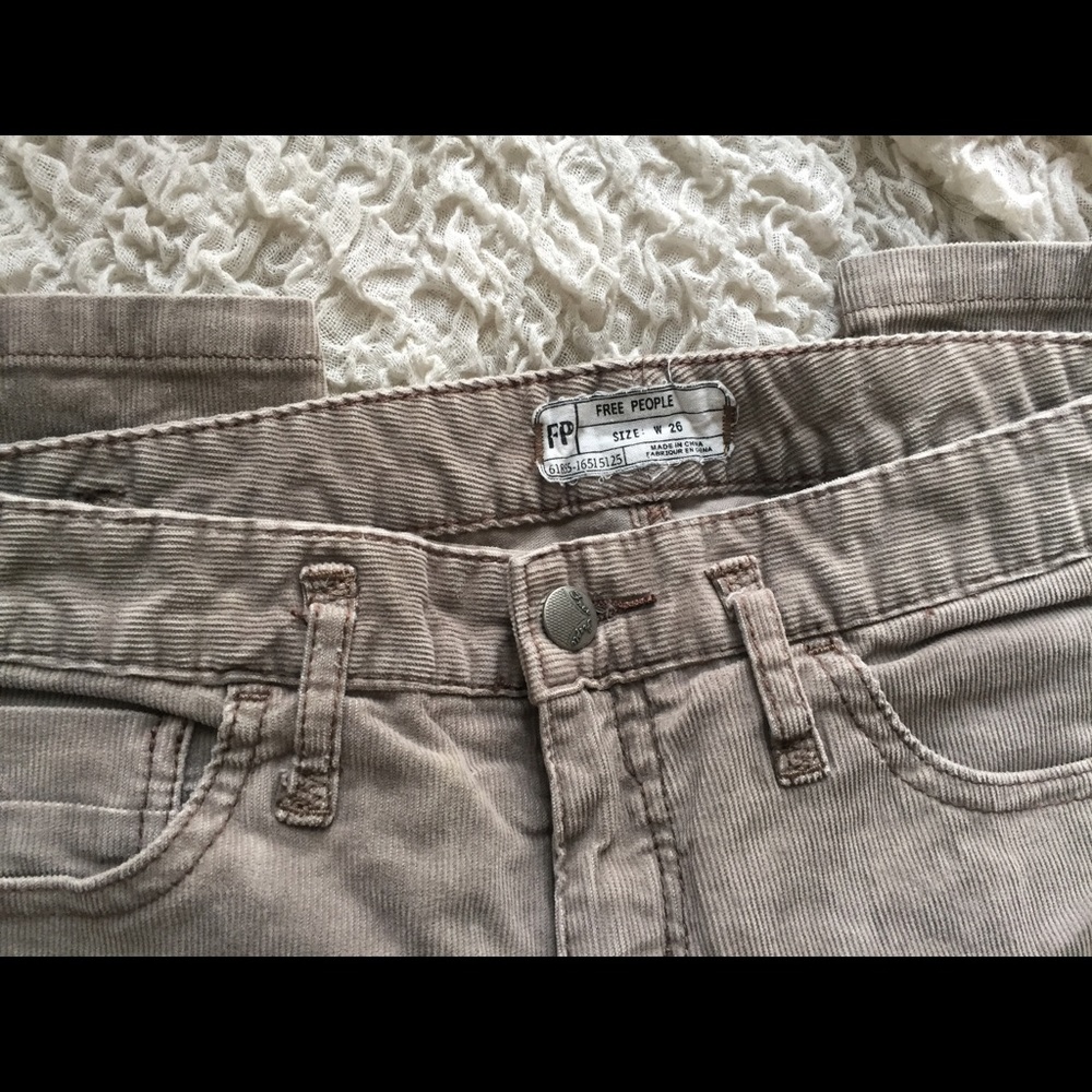 Free People Corduroy Pants