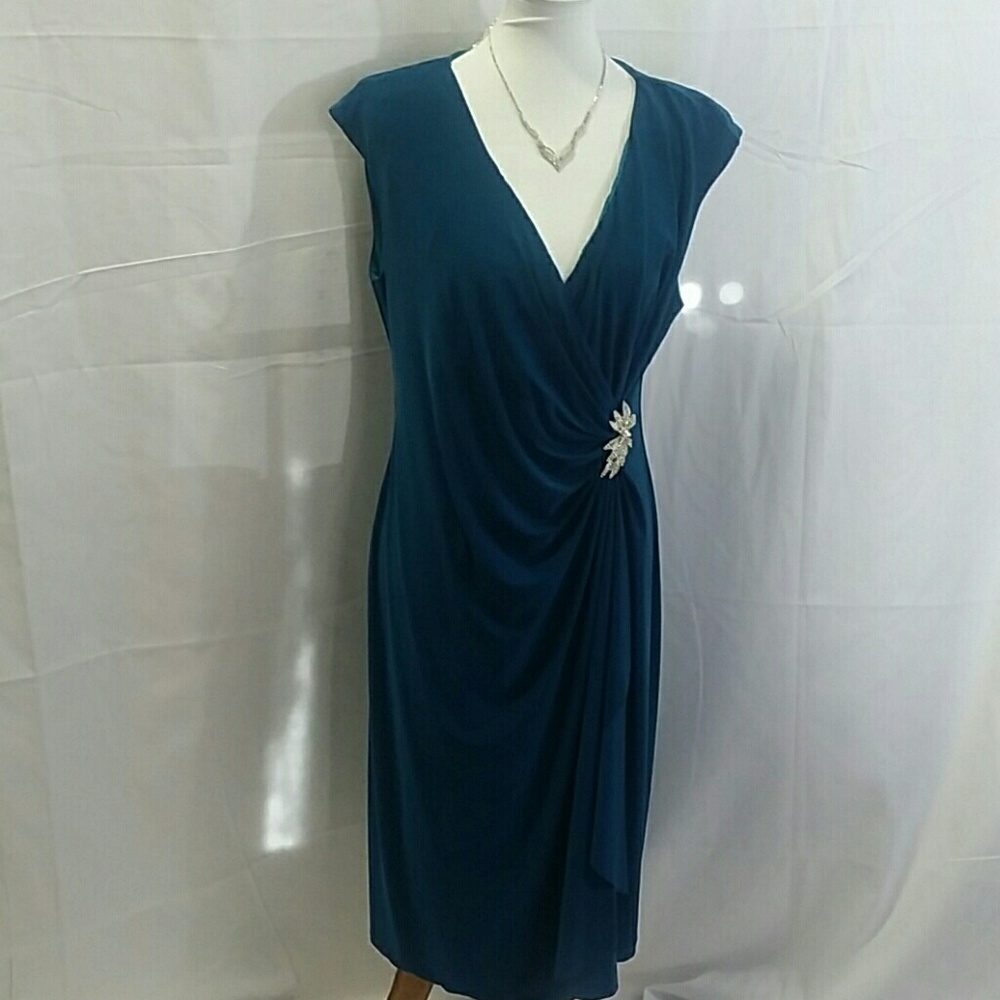 Teal dress