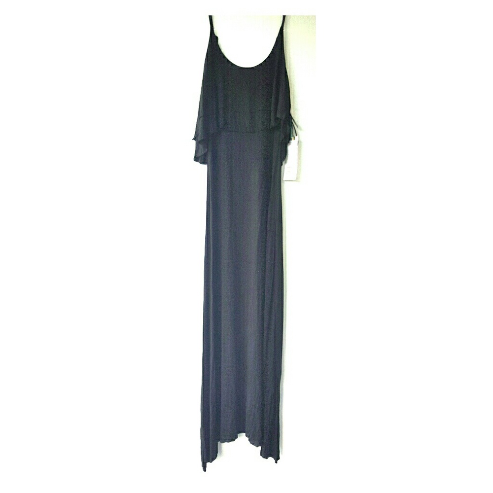 MIMI CHICA Maxi Dress Size Medium Black
