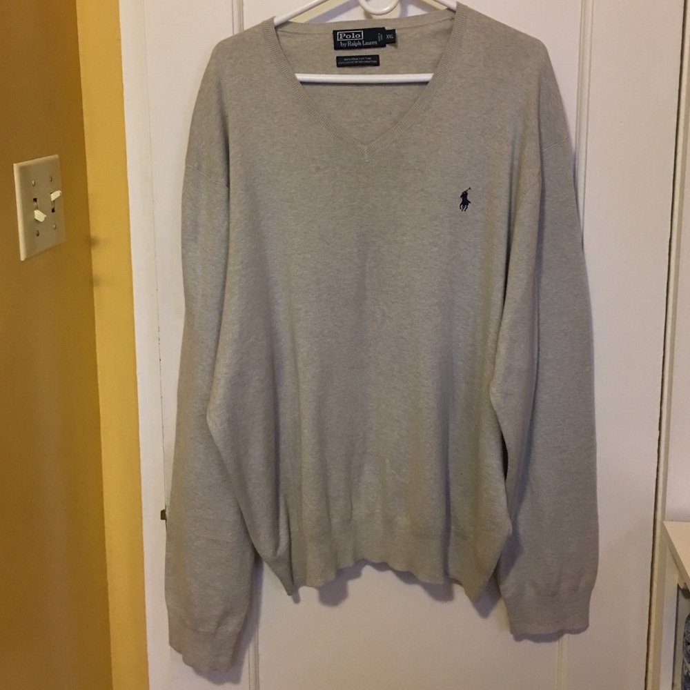 💥SOLD💥POLO by RALPH LAUREN V-Neck Sweater Sz XXL NWOT