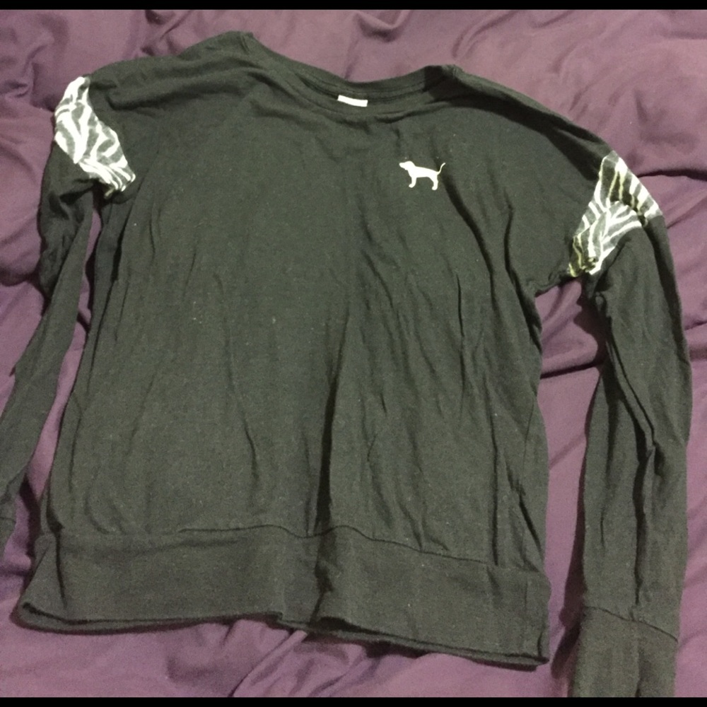 VS PINK black long sleeve
