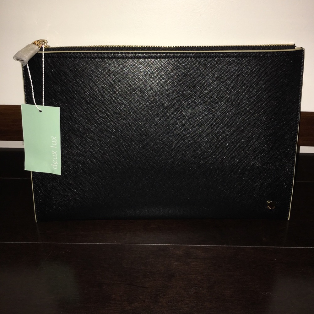 Authentic Black Deux Lux Azure Clutch