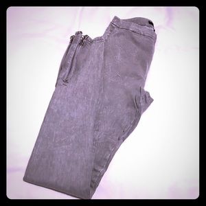 High waisted Joe's Gray Stonewashed Leggings
