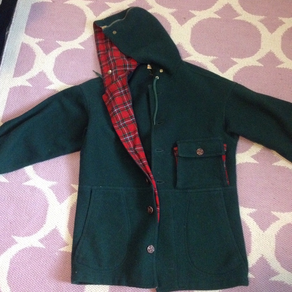 SOLD- Pendleton Vintage Wool Coat - Picture 5 of 8