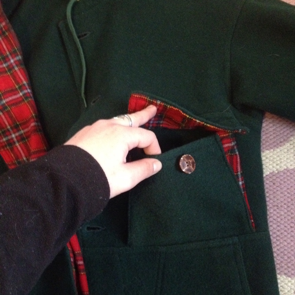SOLD- Pendleton Vintage Wool Coat - Picture 6 of 8