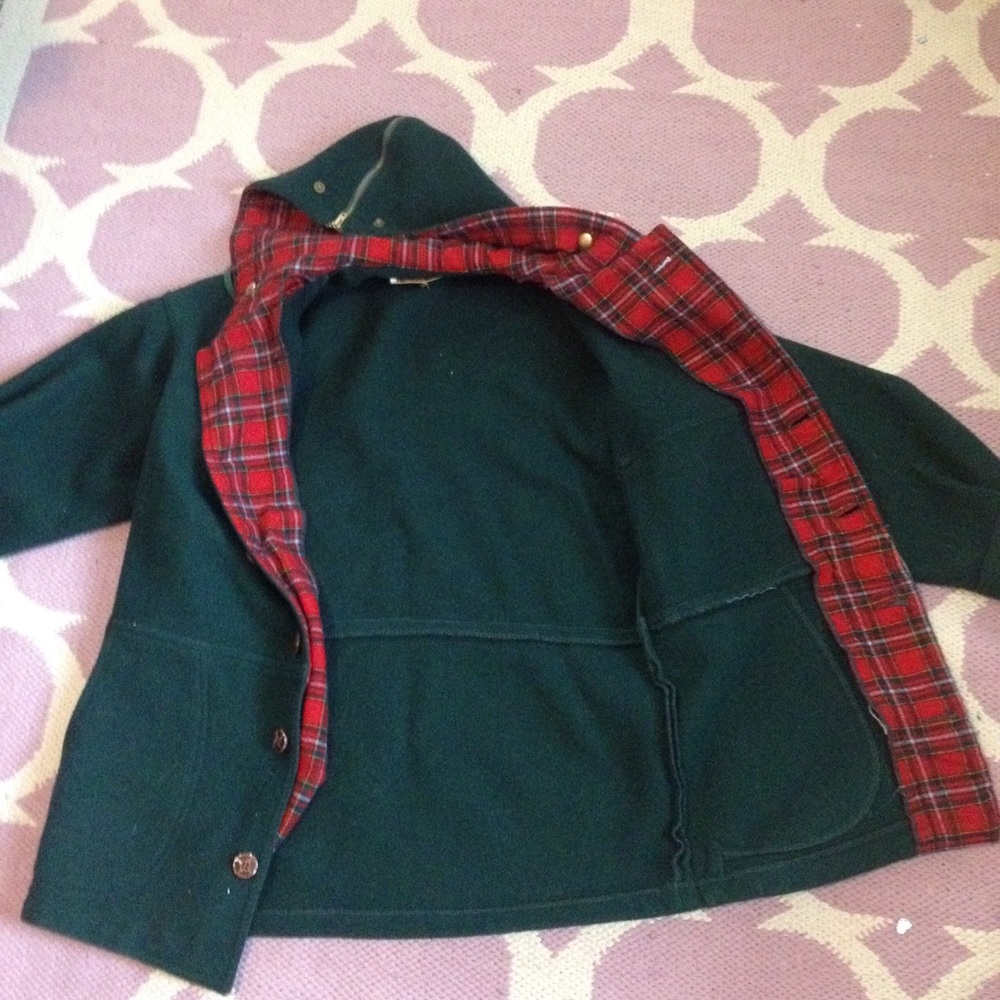 SOLD- Pendleton Vintage Wool Coat - Picture 8 of 8