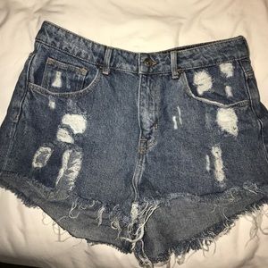 Jean shorts