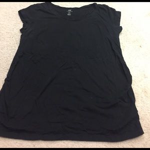 Black Maternity T-shirt