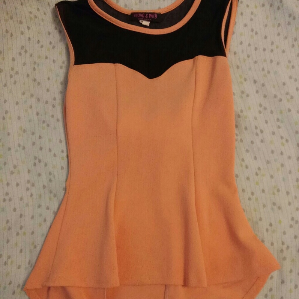 Peachy tank top