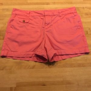Salmon Ann Taylor Loft Shorts