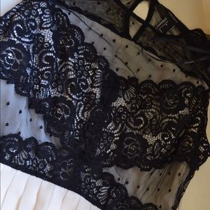 WORN ONCE! Forever 21 dress, black lace, bust!