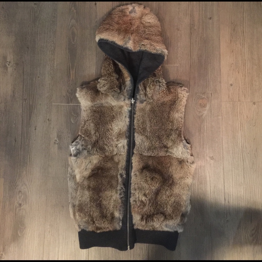 Rabbit Fur Vest