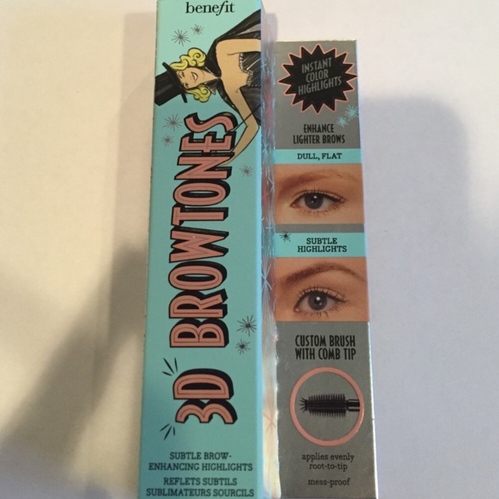 NEW Benefit 3D brow tones