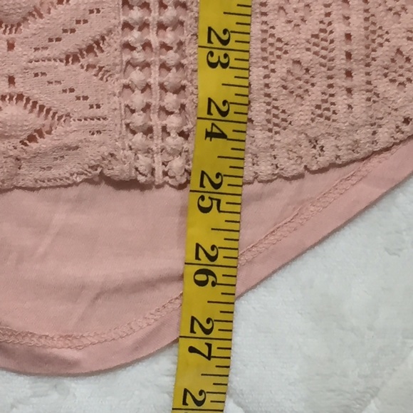 Lucky Brand Lace Tee Size XS - Picture 7 of 7