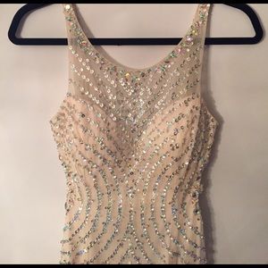 Ivory/Sequence Women's Prom Dress!