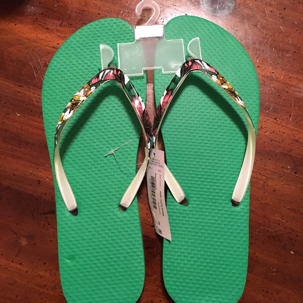 Brand new flip flops