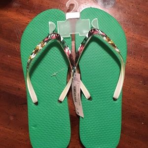 Brand new flip flops