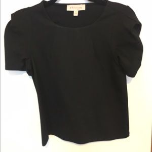 Structured black shirt