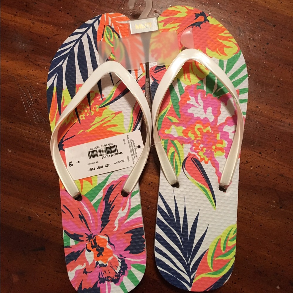 Brand new flip flops