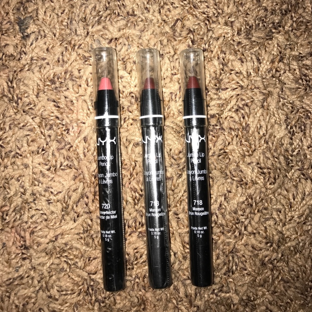 Free nyx lip stick with next three purchases!