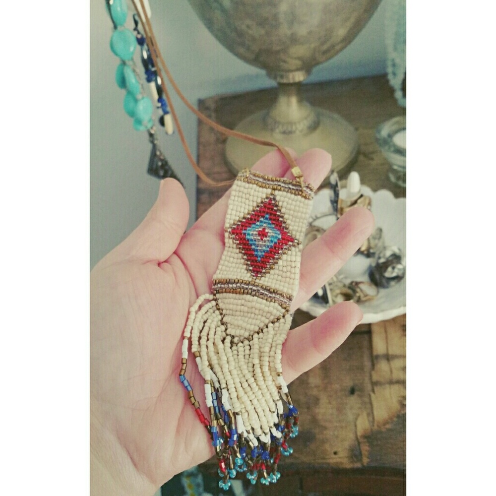 Long Beaded Necklace