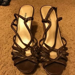 Brown Xhiliration Wedges Brown Xhiliration Wedges