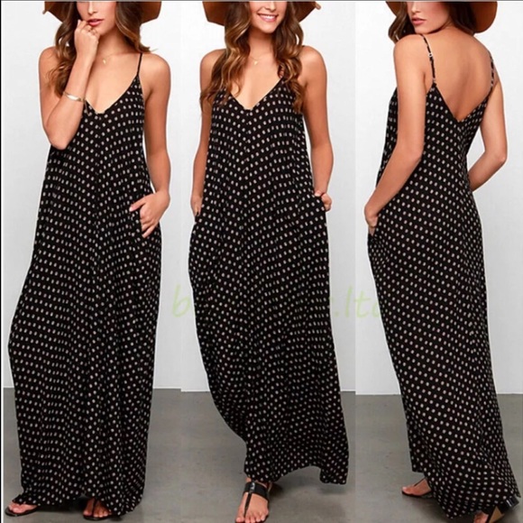 Super cute summer boho style maxi dress - Picture 3 of 5