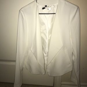 White blazer