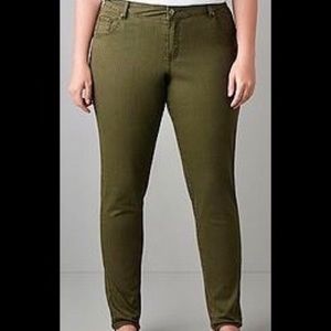 Lane Bryant jeggings 💚