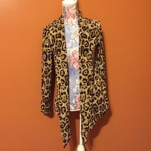 Leopard Cardigan Size Small
