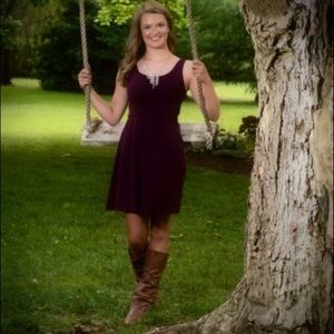 Maroon Mossimo dress