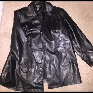 NEVER WORN LEATHER JACKET
