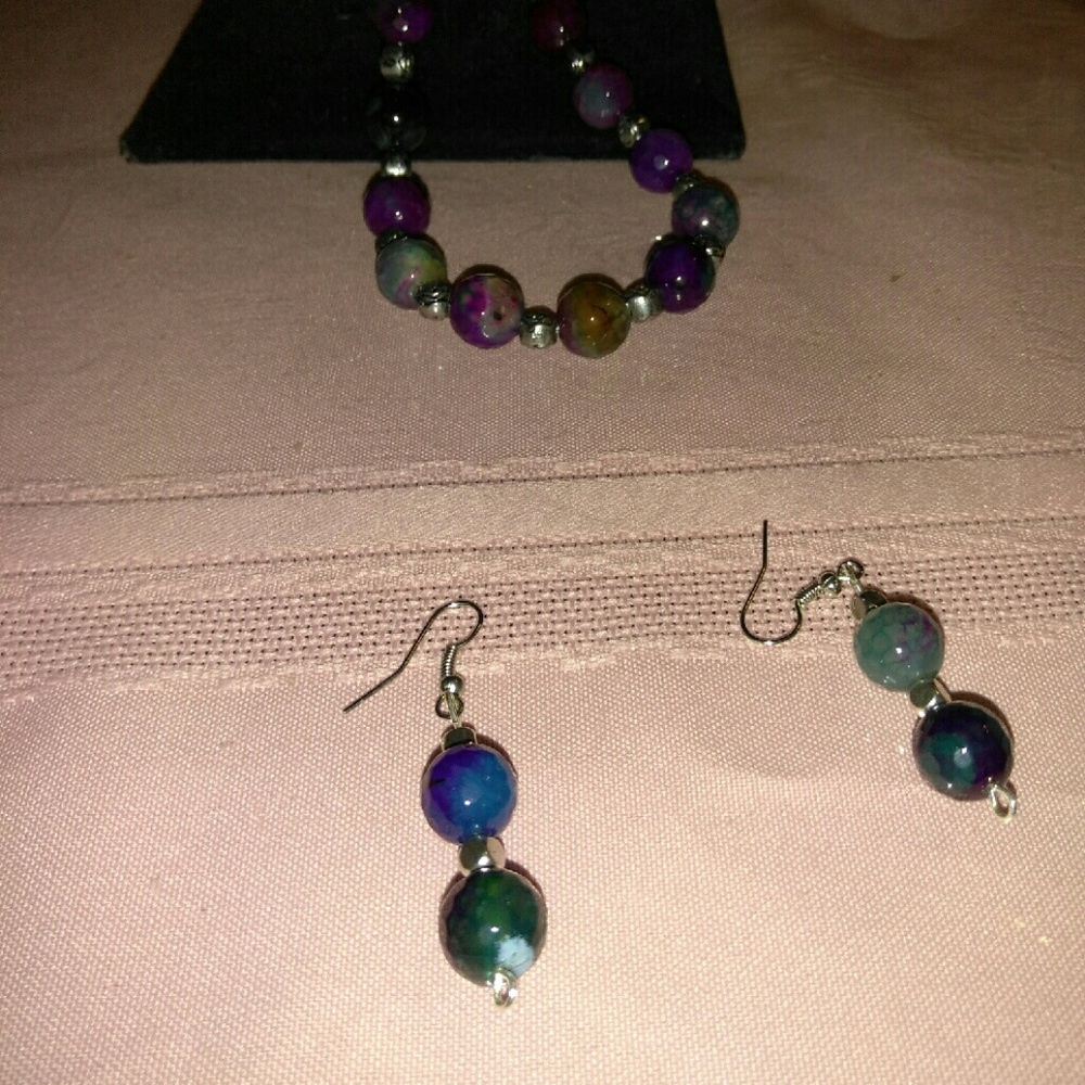 Set of semi precious stone - Picture 3 of 3