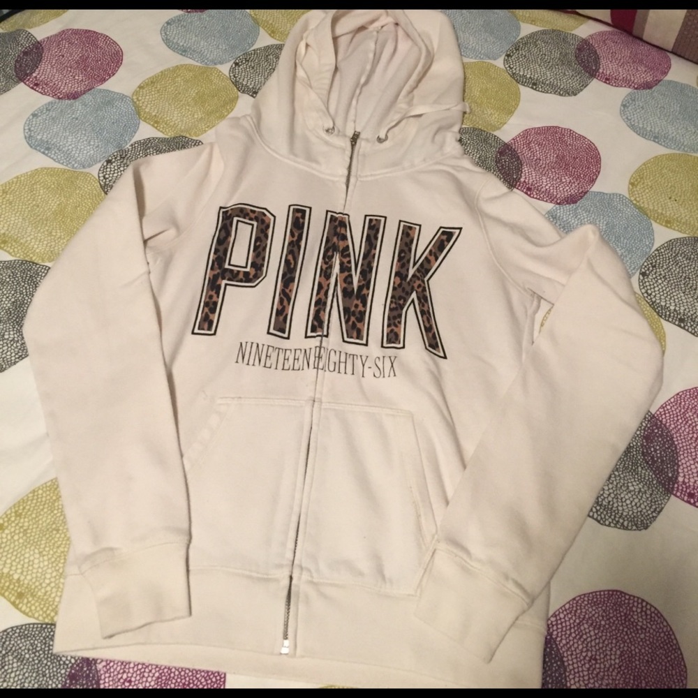 PINK Victoria's Secret Cheetah Hoodie