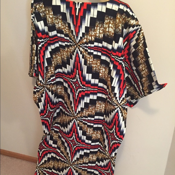 African Ankara Beaded Boubou - Picture 2 of 6