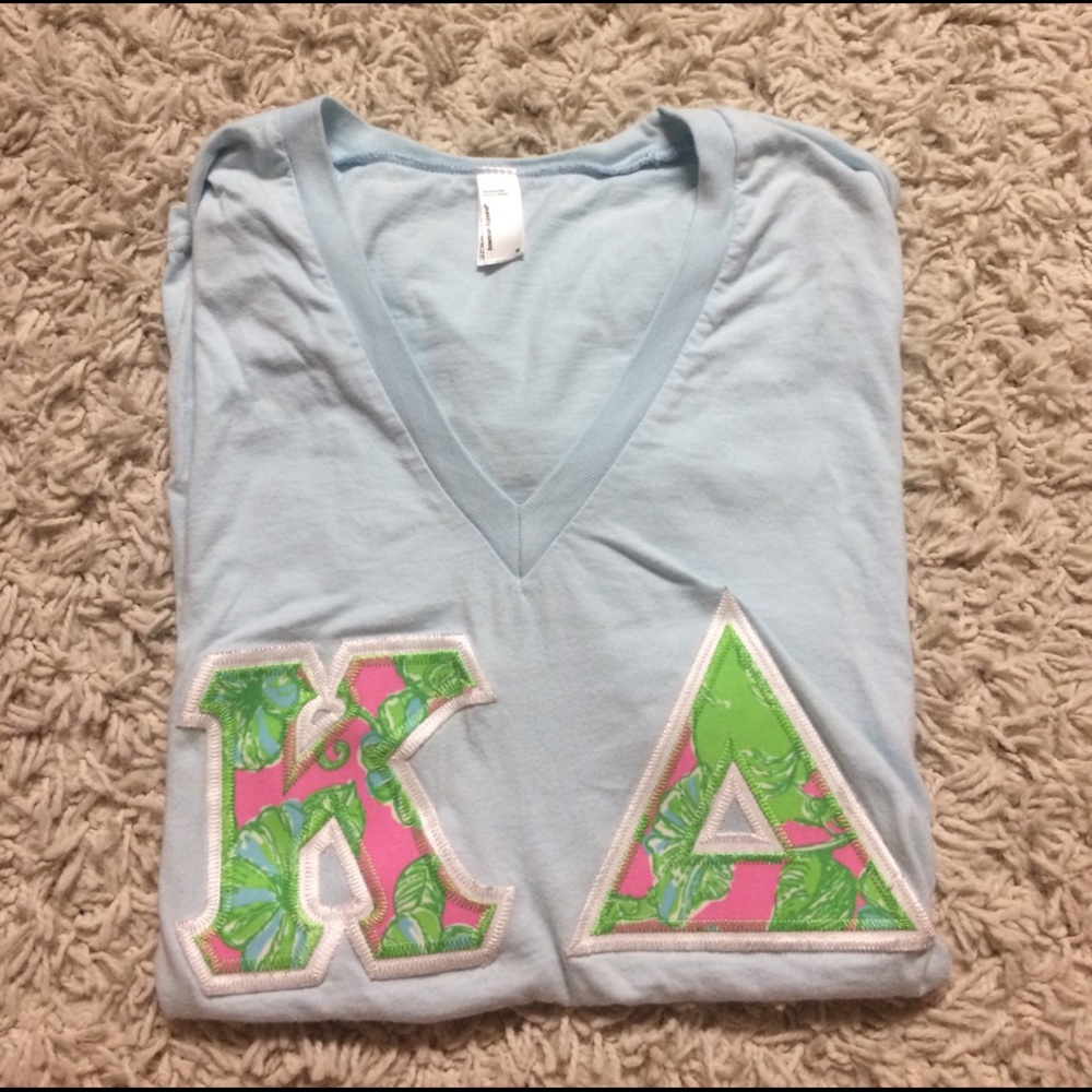 Lilly Pulitzer Kappa Delta Stitch