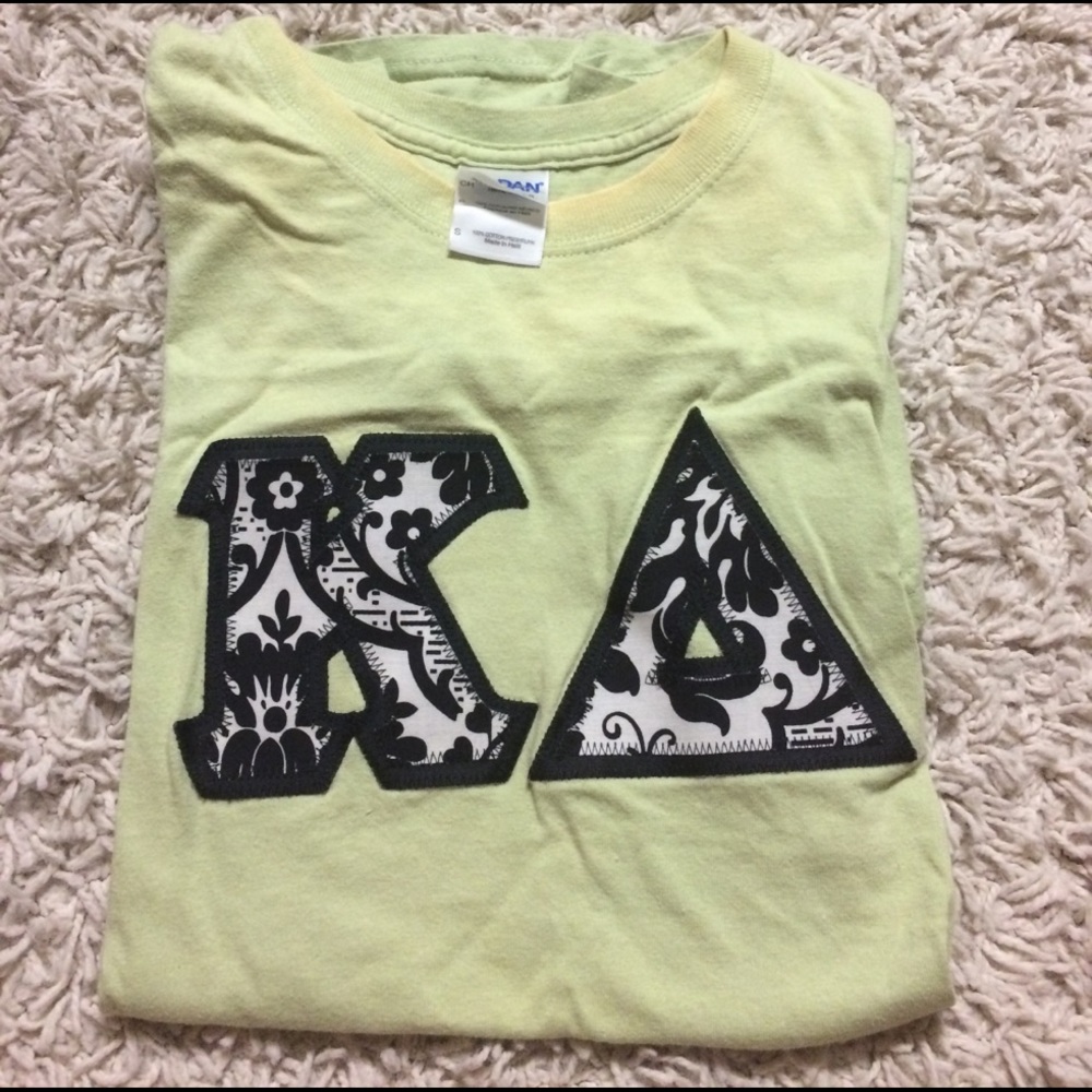 Green Kappa Delta Stitch