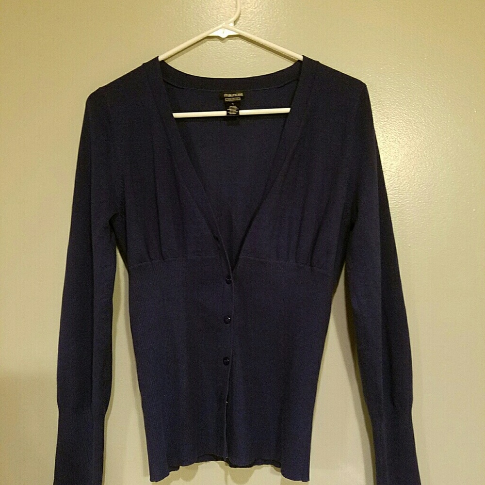 Blue Cardigan