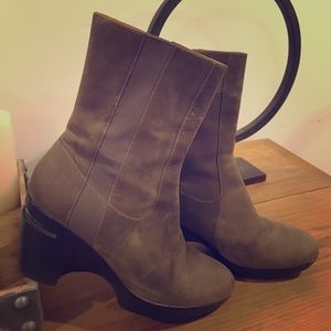 Cole Haan Nike air brown suede boots