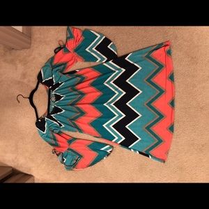 Dress wit bell sleeves